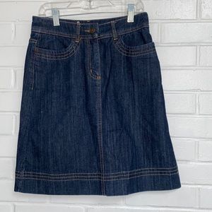 Boden Denim skirt